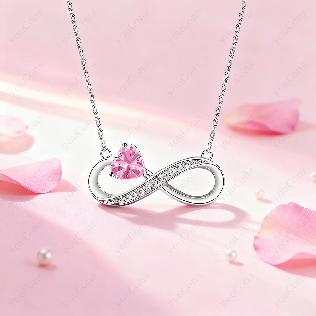 Teddy Bear Gift Box with Rotating Rose Jewelry Box & Necklace – Romantic Valentine’s Day Gift for Her - Image 5