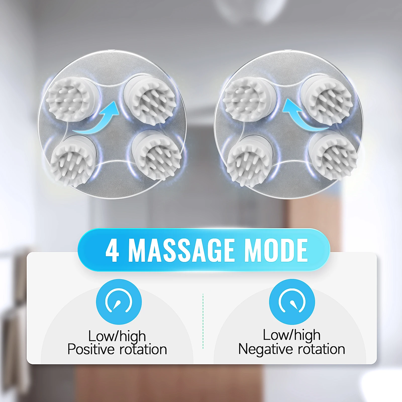 scalppro™ electric head massager by cozest scalppro™ electric head massager by cozest
