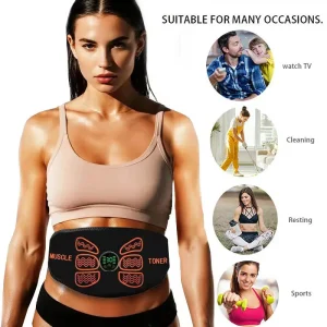 tonepro™ ems abdominal toning belt by cozest