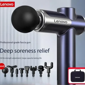lenovo fascia gun — professional muscle recovery device by cozest