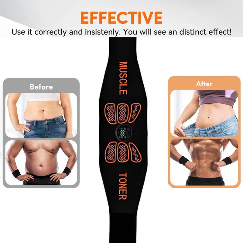 tonepro™ ems abdominal toning belt by cozest tonepro™ ems abdominal toning belt by cozest